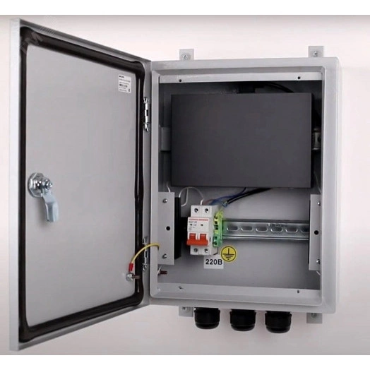 Коммутатор неуправляемый уличный, 9 портов 10/100 Мбит/с IP54 B-400X310X120-ST81