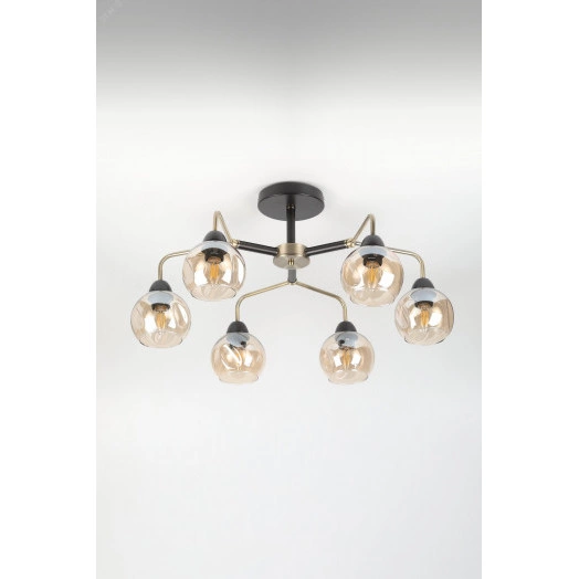 Люстра  Rivoli Isa 3110-306 6 * Е27 60 Вт модерн