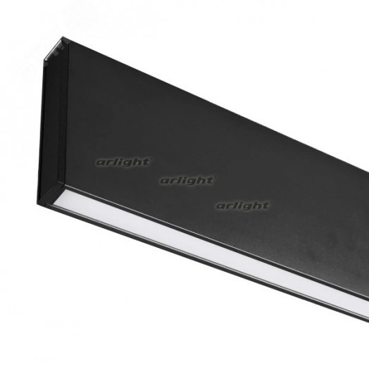 Светильник ALT-LINEAIR-FLAT-UPDOWN-DIM-S2094-1200-40W Warm3000 (BK, 100 deg, 230V) (ARL, IP20 Металл, 3 года)