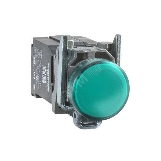 Лампа сигнальная синяя встраиваемая светодиод