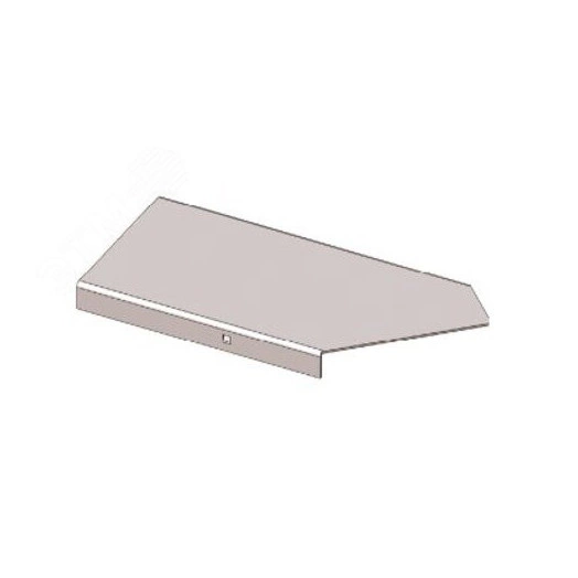 Крышка к угловому лотку КЛУ 50-135 УT1,5 поворот на 135, горячее цинкование(толщина покрытия 40 -120 мкм) S1,5