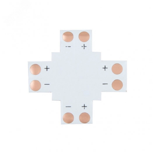 Плата соединительная (X) для одноцветных светодиодных лент шириной 8 мм LAMPER