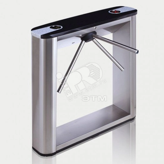 Турникет тумбовый эл/мех PERCo-TTD-03.1S для      эксплуатации в закрытых помещениях, со встр.      эл-кой, БЕЗ преграждающих планок и крышки, с ПУ