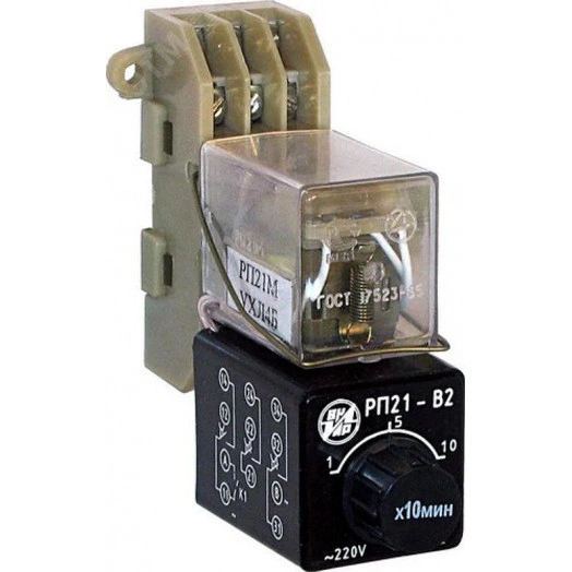 Реле без розетки РП21М-002В2 УХЛ4 24В пост. 1-10с