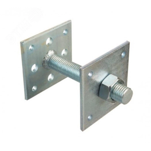 Лифт регулировочный 50х50х5.0мм со шпилькой М16 Н=150мм