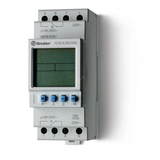 Реле времени Астрономическое реле времени два контакта