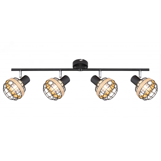 Светильник настенно-потолочный спот Rivoli Fedora 7033-704 4 х E14 40 Вт поворотный