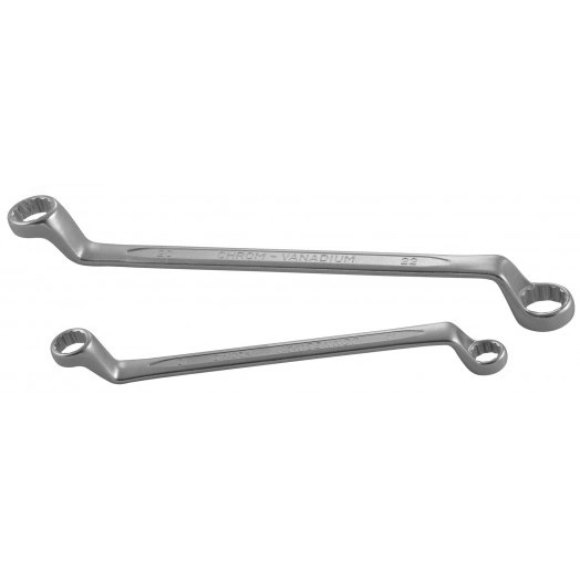 Ключ гаечный накидной изогнутый 75°, 8х9 мм