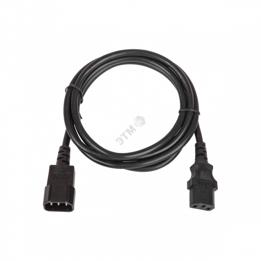Кабель питания TLK C14 - C13  3x0.75мм2 3 м 250В 6A черный