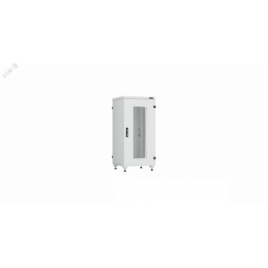Шкаф напольный серии Lite II 19', 24U, перфорированная дверь, цельнометаллические стенки и задняя дверь, Ш600хВ1241хГ600мм, в разобранном виде, серый