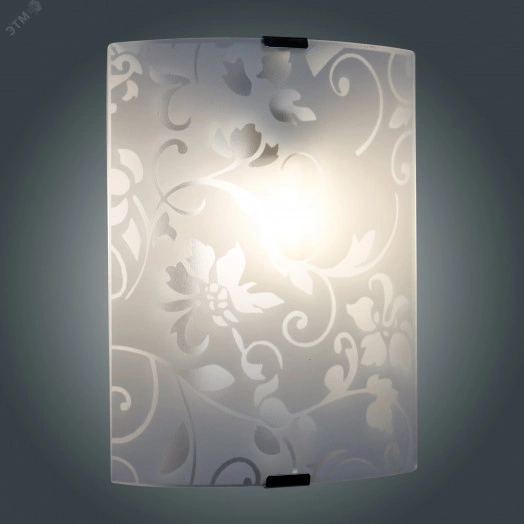 Светильник Эрика 210х290 НББ 21-60 М21 матовый белыйкл.штамп металлик ИУ