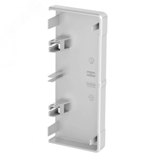 Торцевая заглушка кабельного канала Rapid 45-2 53x130 мм (ПВХ, алюминий)