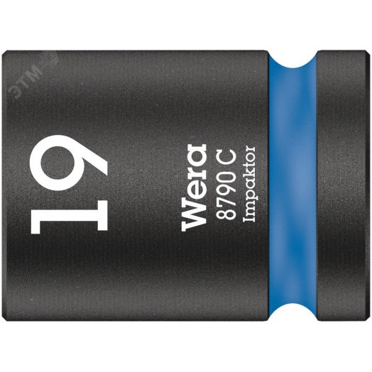 Головка торцевая ударная шестигранная 8790 C Impakto DR 1/2 19 x 38 мм