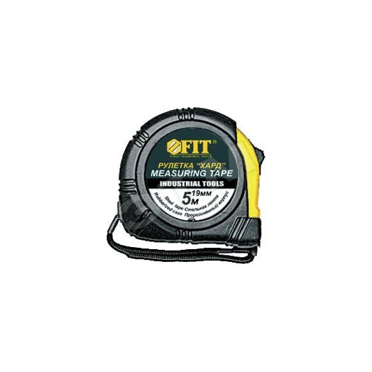 Рулетка прорезиненный корпус ''Хард'' 10 м x 25 мм