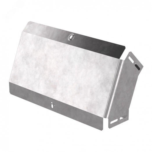 Угол вертикальный внешний 45 градусов с крышкой Стандарт 500х50 Промрукав