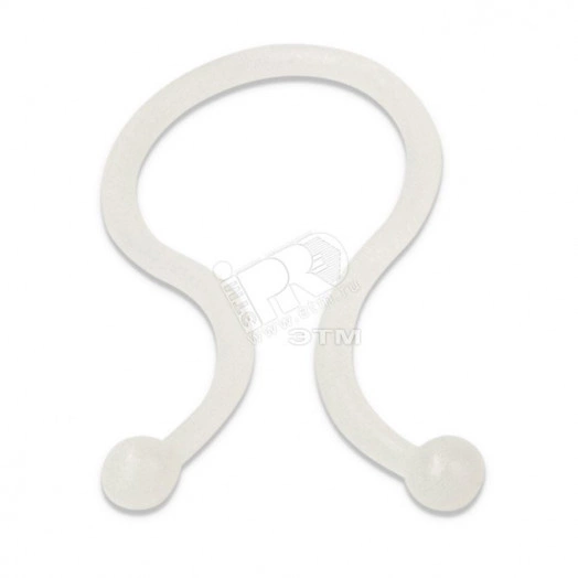 Зажим кабельный Hyperline TH-IC внутренний диаметр17мм (100шт)