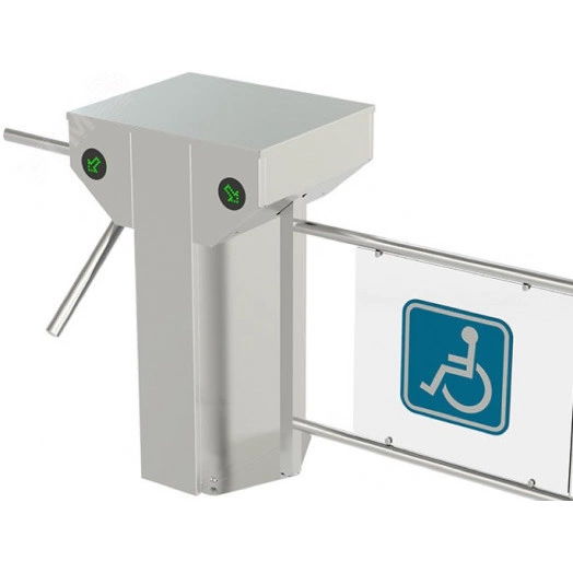 Турникет-калитка МГН моторизованная SALOON 505 двухпроходная комбинированная