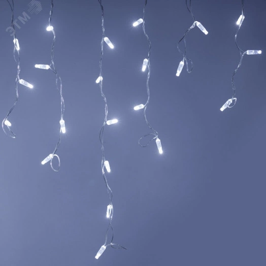 Светодиодная гирлянда ARD-EDGE-CLASSIC-2400x600-CLEAR-88LED-MILK-STD White (230V, 6W) (Ardecoled, IP65)