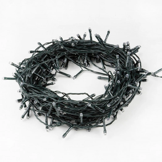 Гирлянда светодиодная 10м ULD-S1000-100/DGA PINK IP20 100 светодиодов Розовый свет Провод зеленый