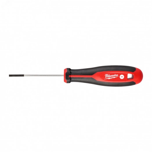 Отвертка магнитная с трехгранной рукояткой SL 0.5x3x75