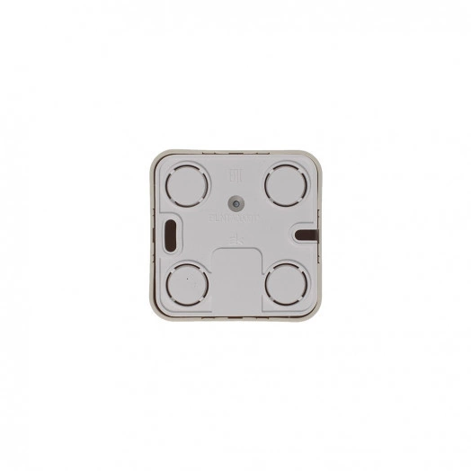 Коннектор BLANCA открытой установки ТВ с изолирующей пластиной, бежевый