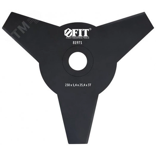 Нож для триммера 3 лопасти 2-х сторонние лезвия 230х25.4х3Т