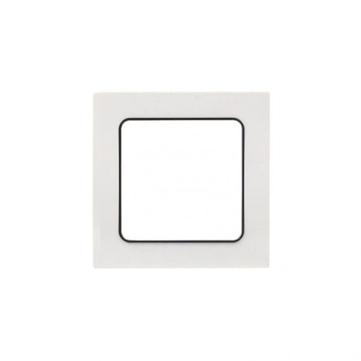 Рамка 1-м Стокгольм бел. с линией цвета черн. PROxima EKF EXM-G-304-10