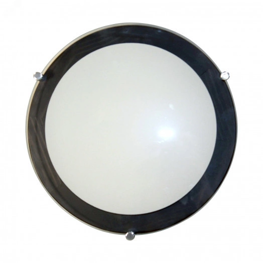 Светильник Полесье 300 НПБ 09-2х40-002 М95 белый корпус венге держатель хром ИУ