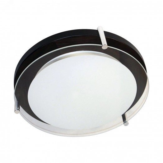 Светильник Полесье 300 НПБ 09-2х40-002 М95 белый корпус венге держатель хром ИУ