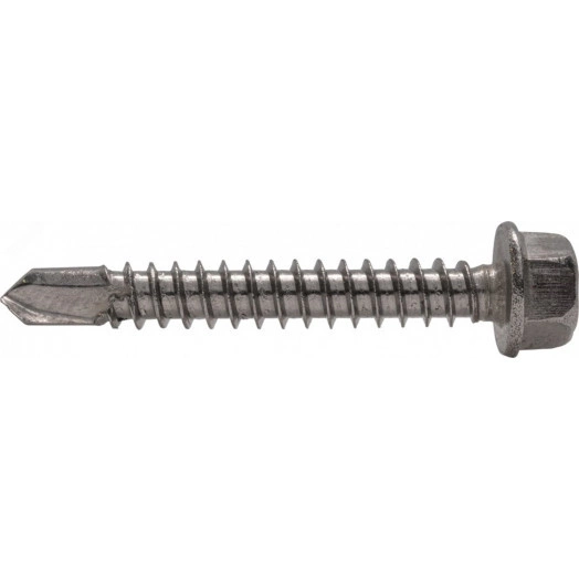 Саморез с шестигранной головкой с буром  DIN 7504K   4,2x19 A2