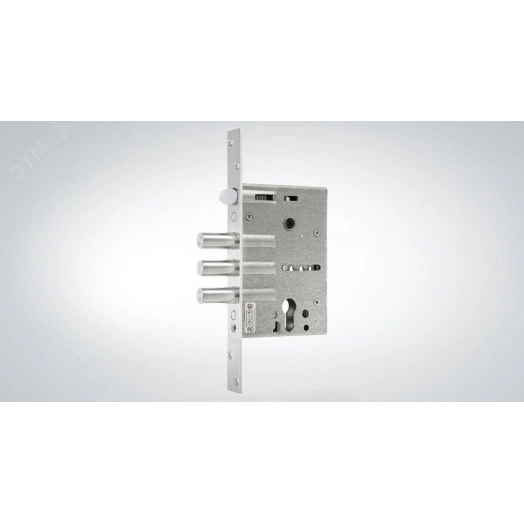 Замок врезной тяж. Крит ЗВ-7РМП-004-Хп противопожар. б/о, м/о 85мм