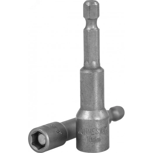 Вставка-бита 1/4''DR шестигранная 8 мм с магнитной рабочей поверхностью, 65 мм