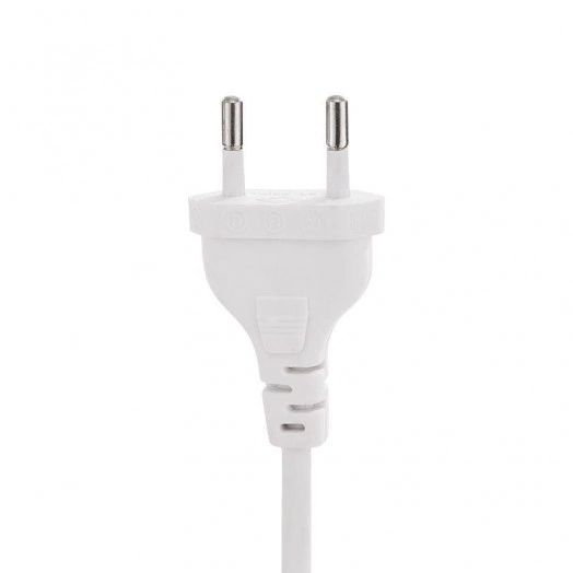 Вентилятор напольный 60Вт 5 лопастей подставка круглая д/у управление бел./син. DUX 60-0213