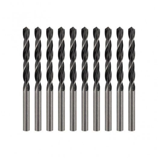 Сверло по металлу 3.5мм HSS DIN 338 (уп.10шт) Kranz KR-91-0612