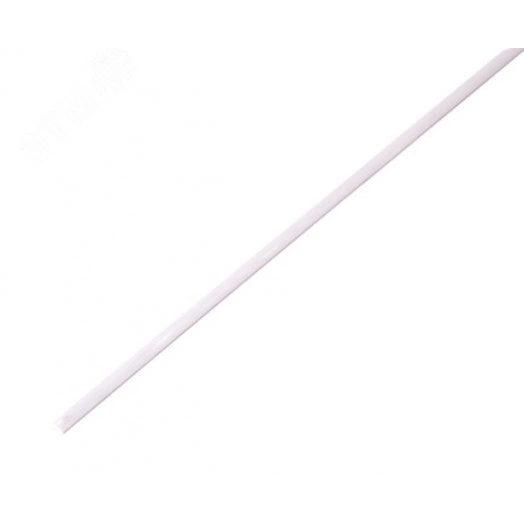 Термоусадочная трубка 3,0 1,5 мм, белая, упаковка 50 шт. по 1 м