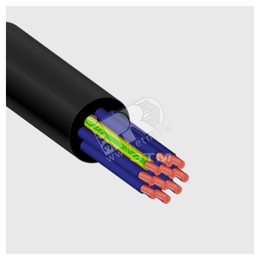 Кабель КГВВнг(А)-LS 5х35 ТРТС