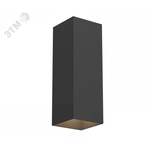 Светильник светодиодный ДБО-10Вт 450Лм 3000К WL-Cube IP54 60 град Черный