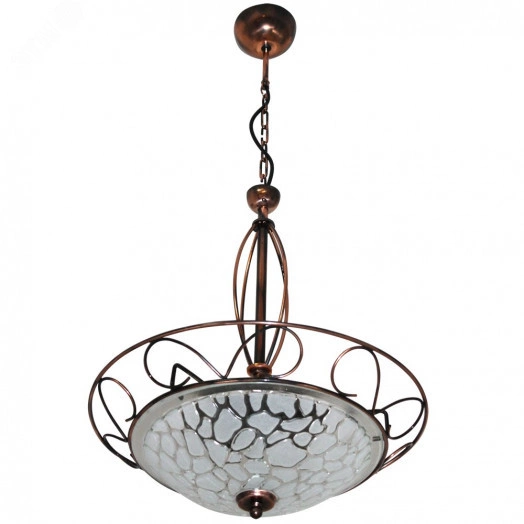 Светильник Аппиа 400 НСБ 01-3х60-160 корпус Орнамент медь ИУ