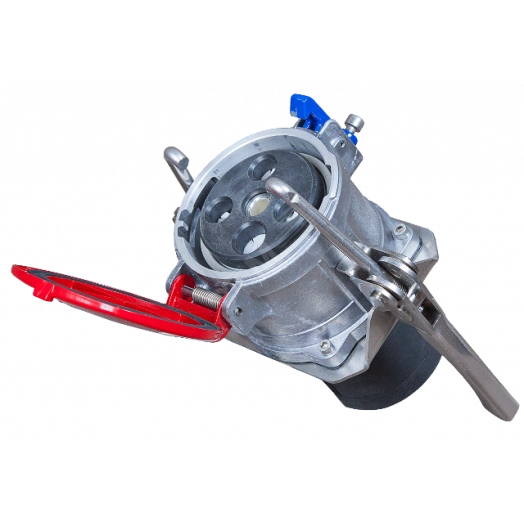 Розетка DS4, механизм, 400А, 380-440V, 3P+E +2pilot, металл, IP67