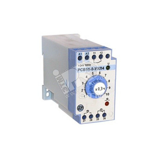 РСВ-15-5 220В 50Гц  0,1-1ч.  на DIN-рейку