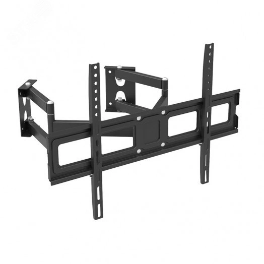 Кронштейн для телевизора 37''-70'' наклонно-поворотный два двойных колена раздельно