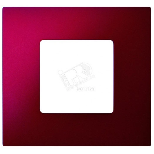 Рамка-декор на 3 поста для 2700630-03., S27Pl, Артик красный