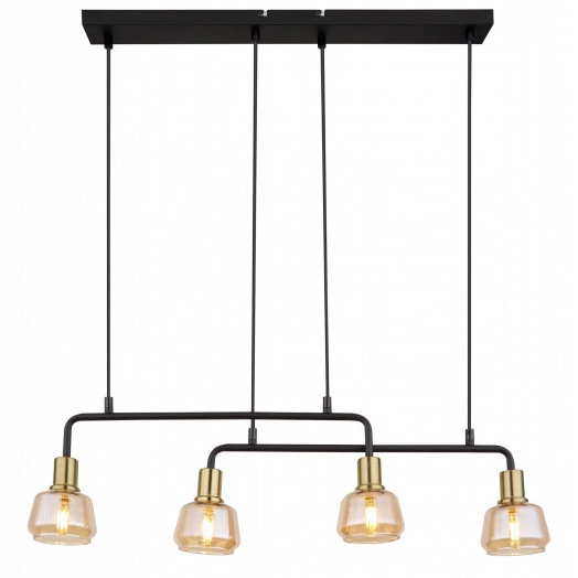 Светильник подвесной (подвес) Rivoli Ada 3195-208 4 х Е14 40 Вт модерн потолочный