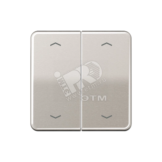 Клавиши для сдвоенной кнопки BCU  платина