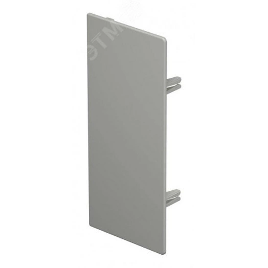 Торцевая заглушка кабельного канала WDK 100x230 мм (ПВХ, серый)