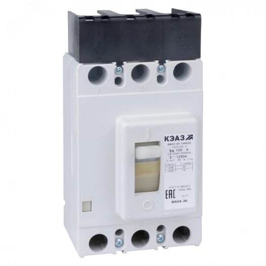 Выключатель автоматический ВА04-36-340010-25А-150-690AC-ОМ4-РЕГ-КЭАЗ