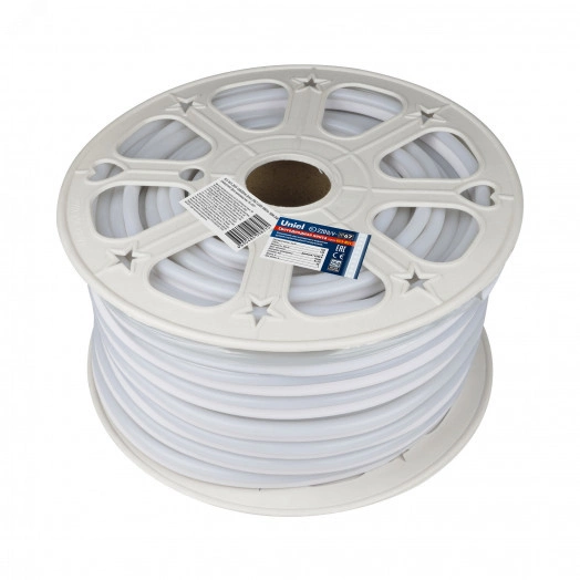 Лента светодиодная ULS-N21-2835-120LED/m-8mm-IP67-220V-8W/m-50M-DW бобина
