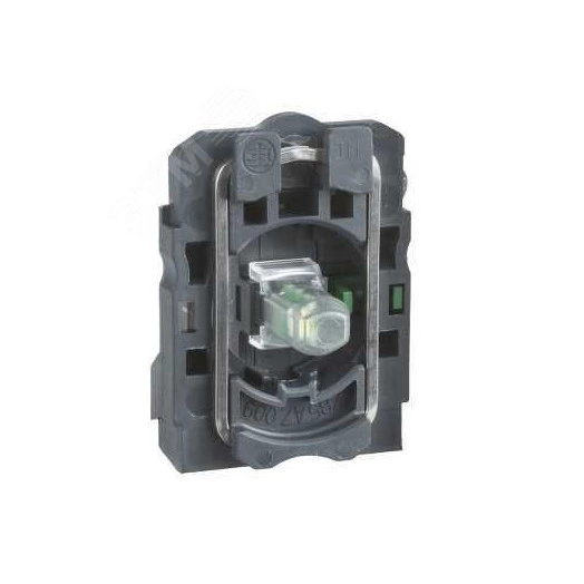 Корпус кнопки с подсветкой 22мм синий