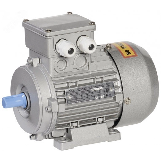 Электродвигатель однофазный АИР2Е 80C2 220В 2.2кВт 3000об/мин 1081