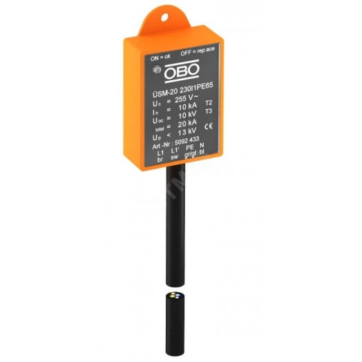 УЗИП для силовых сетей  (Класс II+III)